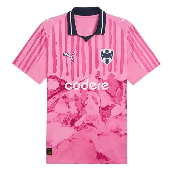 Puma Other - Puma Mens KidsSuper 25/26 CF Monterrey Goalkeeper Jersey / Pink